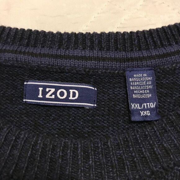 Izod dark blue sweater‎ XXL - Picture 3 of 3
